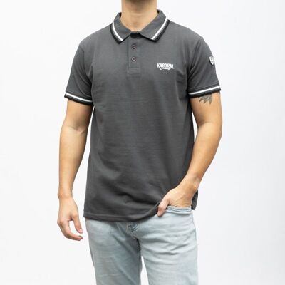Polo aldwin coton avec liserés colorés Homme KAPORAL - Publicité Polo aldwin coton avec liserés colorés Homme KAPORAL - Publicité