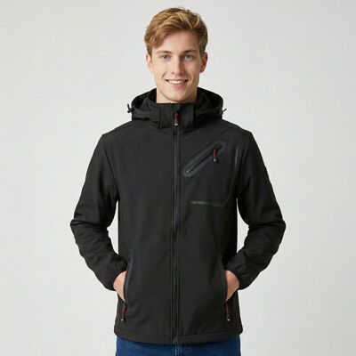 Veste à capuche raoul avec poches zippées Homme PANAME BROTHERS - Publicité Veste à capuche raoul avec poches zippées Homme PANAME BROTHERS - Publicité