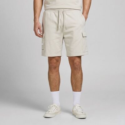 Bermuda coton kane moonbeam avec poches Homme JACK & JONES - Publicité Bermuda coton kane moonbeam avec poches Homme JACK & JONES - Publicité