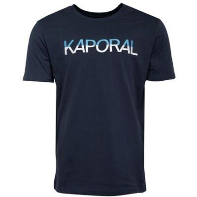 Tee shirt logo brodé bi color Danison Homme KAPORAL - Publicité Tee shirt logo brodé bi color Danison Homme KAPORAL - Publicité