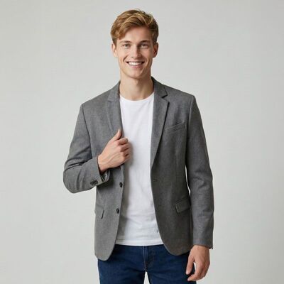 Veste de blazer grigio medio Homme IMPERIAL - Publicité Veste de blazer grigio medio Homme IMPERIAL - Publicité