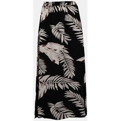 Jupe longue taille haute imprimé feuilles Femme VERO MODA - Publicité Jupe longue taille haute imprimé feuilles Femme VERO MODA - Publicité