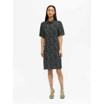 Robe Janni chemise à petites fleurs Femme OBJECT - Publicité Robe Janni chemise à petites fleurs Femme OBJECT - Publicité