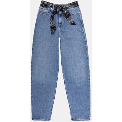 Pantalon avec ceinture en tissu Femme TOMMY HILFIGER - Publicité Pantalon avec ceinture en tissu Femme TOMMY HILFIGER - Publicité