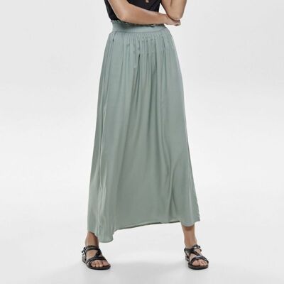 Jupe longue fluide taille haute élastiquée Femme ONLY - Publicité Jupe longue fluide taille haute élastiquée Femme ONLY - Publicité