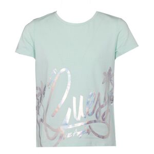 Tshirt col rond imprimé argenté avec logo manuscript Enfant GUESS - Publicité Tshirt col rond imprimé argenté avec logo manuscript Enfant GUESS - Publicité