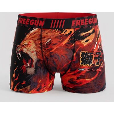 Boxer lion Enfant FREEGUN - Publicité Boxer lion Enfant FREEGUN - Publicité