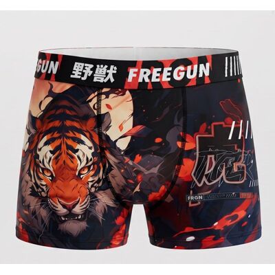 Boxer tigre Enfant FREEGUN - Publicité Boxer tigre Enfant FREEGUN - Publicité