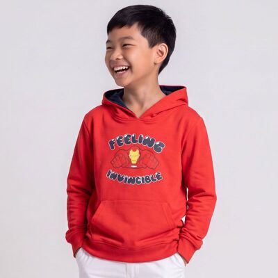 Sweat kangourou avengers rouge hy10061 Enfant MARVEL - Publicité Sweat kangourou avengers rouge hy10061 Enfant MARVEL - Publicité