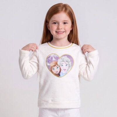 Sweat polaire imprimé La Reine des neiges Enfant DISNEY - Publicité Sweat polaire imprimé La Reine des neiges Enfant DISNEY - Publicité