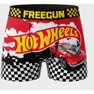 Boxer imprimé Hot Wheels Enfant FREEGUN - Publicité Boxer imprimé Hot Wheels Enfant FREEGUN - Publicité