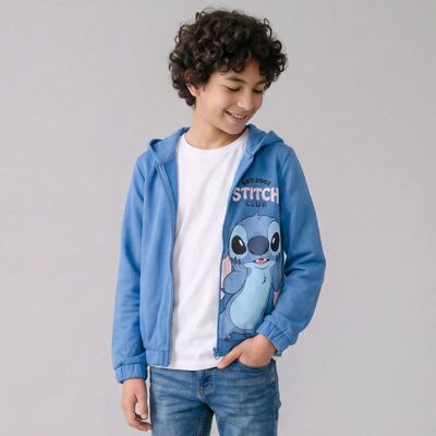 Sweat capuche coton zippé lilo et stitch Enfant DISNEY - Publicité Sweat capuche coton zippé lilo et stitch Enfant DISNEY - Publicité