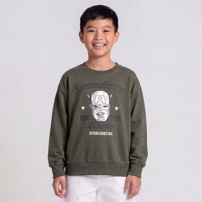 Sweat avengers kaki hy10072 Enfant MARVEL - Publicité Sweat avengers kaki hy10072 Enfant MARVEL - Publicité