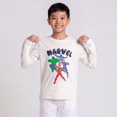 Tee shirt ml avengers rouge hy10065 Enfant MARVEL - Publicité Tee shirt ml avengers rouge hy10065 Enfant MARVEL - Publicité