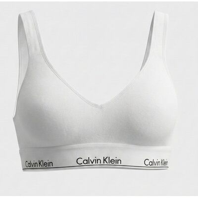 Brassière iconique en coton Femme CALVIN KLEIN - Publicité Brassière iconique en coton Femme CALVIN KLEIN - Publicité