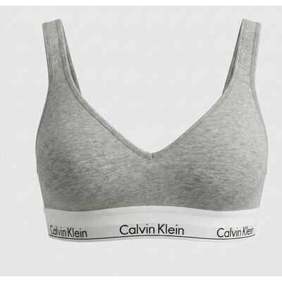 Brassière iconique en coton Femme CALVIN KLEIN - Publicité Brassière iconique en coton Femme CALVIN KLEIN - Publicité