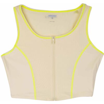 Brassiere structuré liseré coloré avec fermeture éclair Femme GUESS - Publicité Brassiere structuré liseré coloré avec fermeture éclair Femme GUESS - Publicité