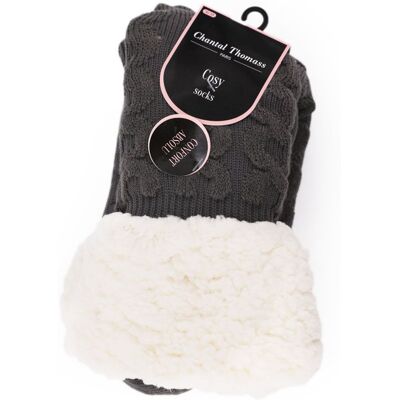 Cosy socks Femme CHANTAL THOMASS - Publicité Cosy socks Femme CHANTAL THOMASS - Publicité