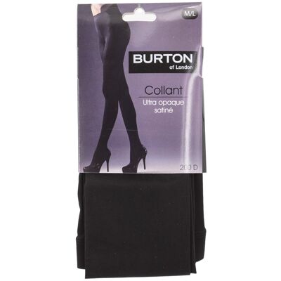 BURTON OF LONDON Collant ultra opaque satiné anea Femme BURTON - Publicité BURTON OF LONDON Collant ultra opaque satiné anea Femme BURTON - Publicité