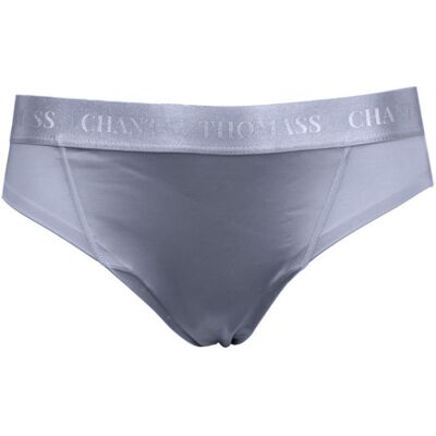 Slip ultra confort naba satin Femme CHANTAL THOMASS - Publicité Slip ultra confort naba satin Femme CHANTAL THOMASS - Publicité
