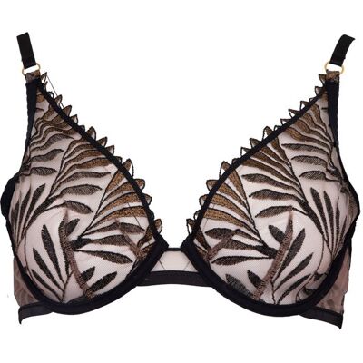 Soutien gorge transparent à dentelle Femme AUBADE - Publicité Soutien gorge transparent à dentelle Femme AUBADE - Publicité