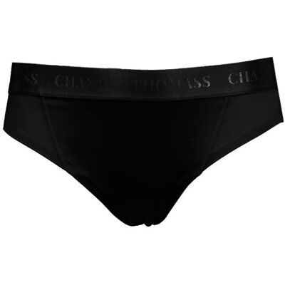 Slip ultra confort naba satin Femme CHANTAL THOMASS - Publicité Slip ultra confort naba satin Femme CHANTAL THOMASS - Publicité