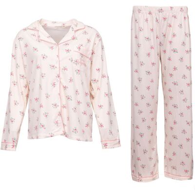 Pyjama fleuri poche brodée Femme LULU CASTAGNETTE - Publicité Pyjama fleuri poche brodée Femme LULU CASTAGNETTE - Publicité