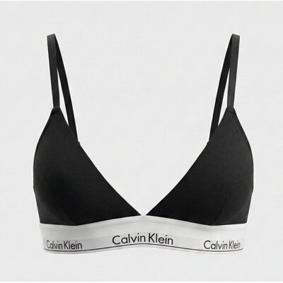 Brassière fines bretelles iconique en coton Femme CALVIN KLEIN - Publicité Brassière fines bretelles iconique en coton Femme CALVIN KLEIN - Publicité