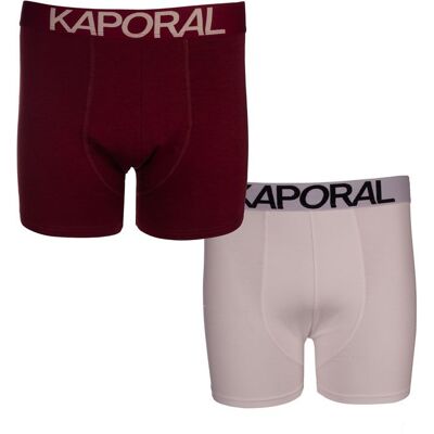 Pack de 2 boxers élastique Barry Homme KAPORAL - Publicité Pack de 2 boxers élastique Barry Homme KAPORAL - Publicité