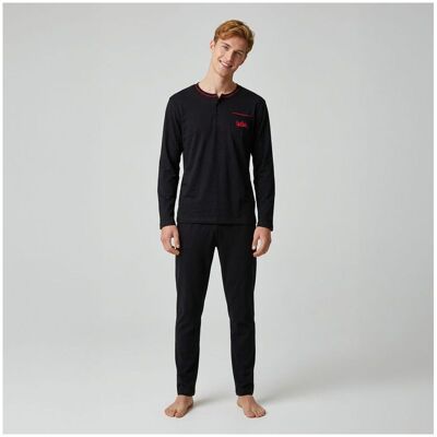 Pyjama col boutonné altino Homme LEE COOPER - Publicité Pyjama col boutonné altino Homme LEE COOPER - Publicité