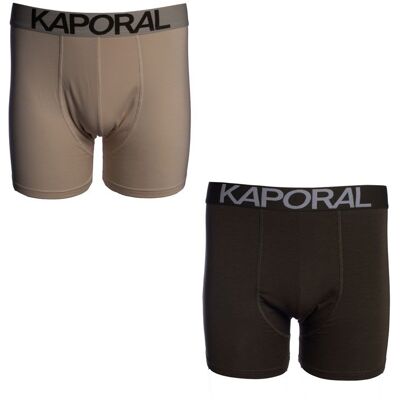 Pack de 2 boxers élastique Barry Homme KAPORAL - Publicité Pack de 2 boxers élastique Barry Homme KAPORAL - Publicité