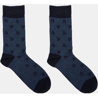 Paire de chaussette à pois Homme BILL TORNADE - Publicité Paire de chaussette à pois Homme BILL TORNADE - Publicité