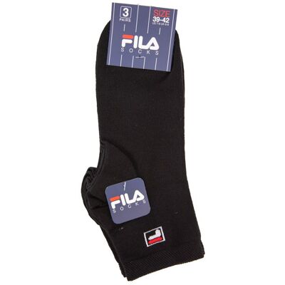 Chaussettes courtes lot de 3 Homme FILA - Publicité Chaussettes courtes lot de 3 Homme FILA - Publicité