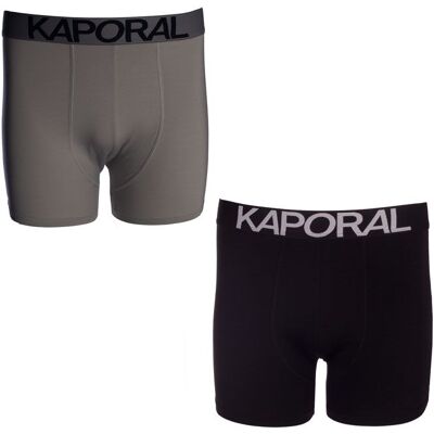 Pack de 2 boxers élastique Barry Homme KAPORAL - Publicité Pack de 2 boxers élastique Barry Homme KAPORAL - Publicité