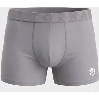 Boxer stretch avec élastique imprimé logo Homme BILL TORNADE - Publicité Boxer stretch avec élastique imprimé logo Homme BILL TORNADE - Publicité