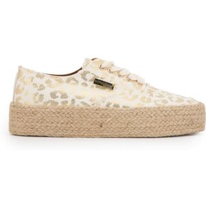 Baskets espadrille mode cosmic léopard à lacets Femme LES TROPEZIENNES PAR M.BELARBI - Publicité Baskets espadrille mode cosmic léopard à lacets Femme LES TROPEZIENNES PAR M.BELARBI - Publicité