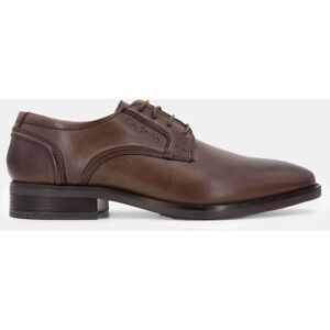 Derbies cuir lisse marron foncé à lacets fins Homme PIERRE CARDIN - Publicité Derbies cuir lisse marron foncé à lacets fins Homme PIERRE CARDIN - Publicité