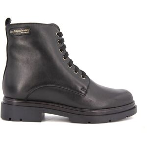 Bottines cuir avec lacets soraya noir 36-41 Femme LES TROPEZIENNES PAR M.BELARBI - Publicité Bottines cuir avec lacets soraya noir 36-41 Femme LES TROPEZIENNES PAR M.BELARBI - Publicité