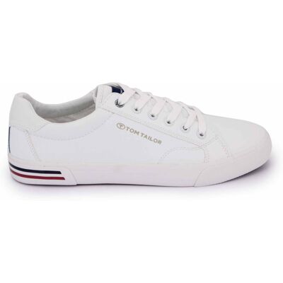 Baskets basses en toile à lacets avec logo Homme TOM TAILOR - Publicité Baskets basses en toile à lacets avec logo Homme TOM TAILOR - Publicité