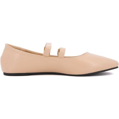 Ballerines zayanita double brides avec boucles Femme BURTON OF LONDON - Publicité Ballerines zayanita double brides avec boucles Femme BURTON OF LONDON - Publicité