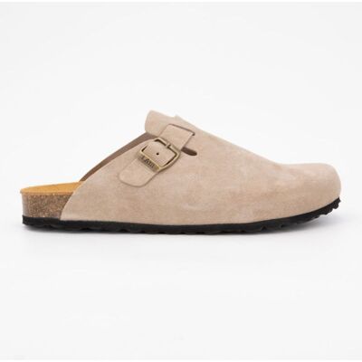 Mules sabots cuir lisse Homme I AM - Publicité Mules sabots cuir lisse Homme I AM - Publicité