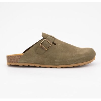 Mules sabots cuir lisse Homme I AM - Publicité Mules sabots cuir lisse Homme I AM - Publicité