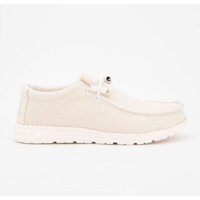 Chaussures bateau toile k52404 Homme NEW ONE - Publicité Chaussures bateau toile k52404 Homme NEW ONE - Publicité