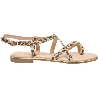 Sandales mari imprimé léopard avec boucle Femme ONLY - Publicité Sandales mari imprimé léopard avec boucle Femme ONLY - Publicité