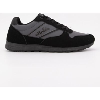 Baskets basses à lacets bi matière effet daim et similicuir lisse Homme ELLESSE - Publicité Baskets basses à lacets bi matière effet daim et similicuir lisse Homme ELLESSE - Publicité