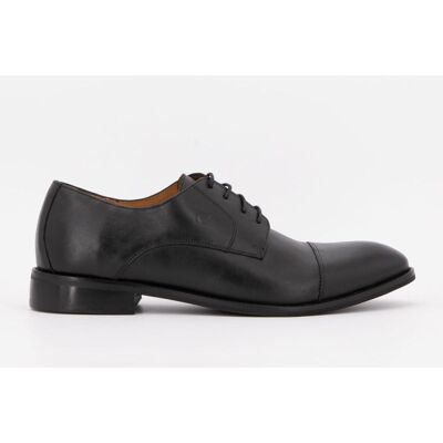 Derbies à lacets noires cuir lisse Homme PIERRE CARDIN - Publicité Derbies à lacets noires cuir lisse Homme PIERRE CARDIN - Publicité
