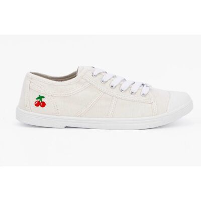 Le Temps Des Cerises BASIC LACE Blanc - Chaussures - Publicité Le Temps Des Cerises BASIC LACE Blanc - Chaussures - Publicité