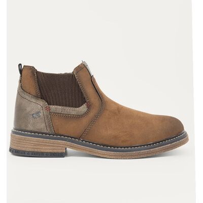 Bottine whisky 36m0071001 t41/45 Homme MUSTANG - Publicité Bottine whisky 36m0071001 t41/45 Homme MUSTANG - Publicité