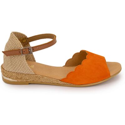 Sandales tressés avec boucle cheville Femme PINAZ - Publicité Sandales tressés avec boucle cheville Femme PINAZ - Publicité