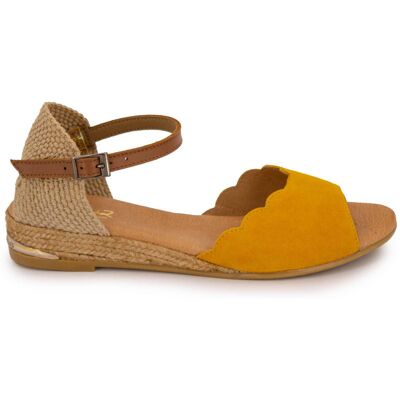 Sandales tressés avec boucle cheville Femme PINAZ - Publicité Sandales tressés avec boucle cheville Femme PINAZ - Publicité